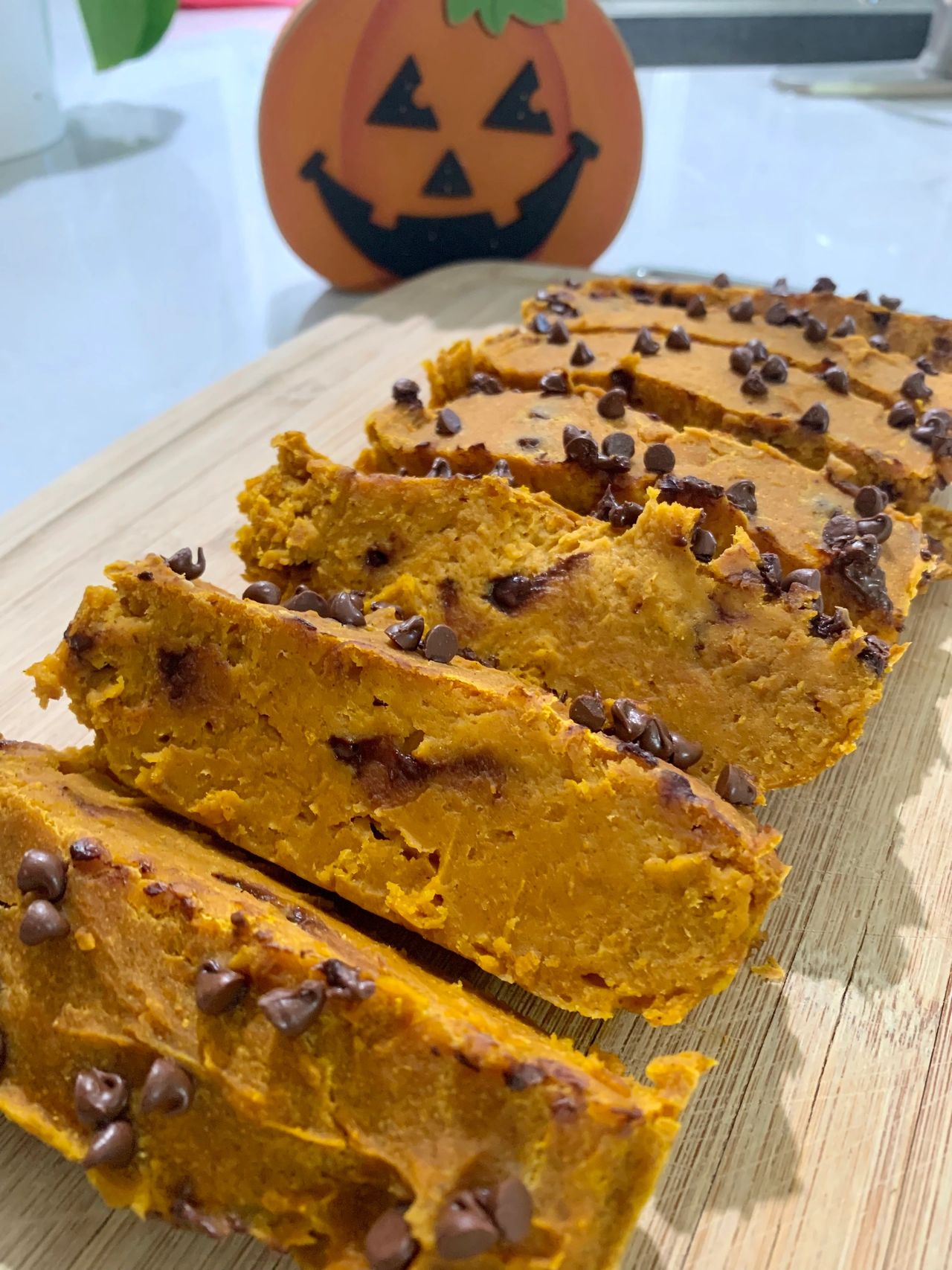 Chocolate Chip Pumpkin Loaf 