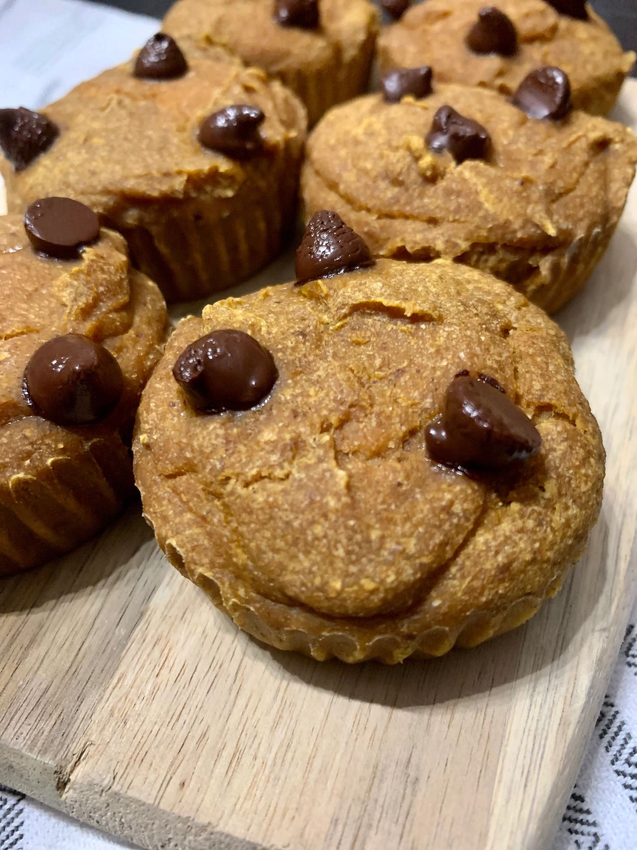 Chocolate Chip Pumpkin Muffins 