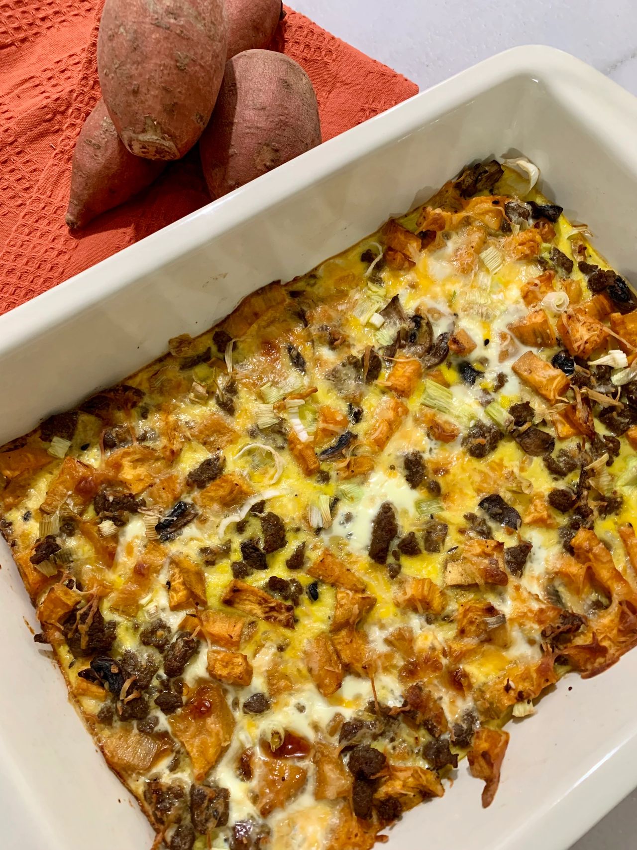 Sweet Potato Breakfast Casserole