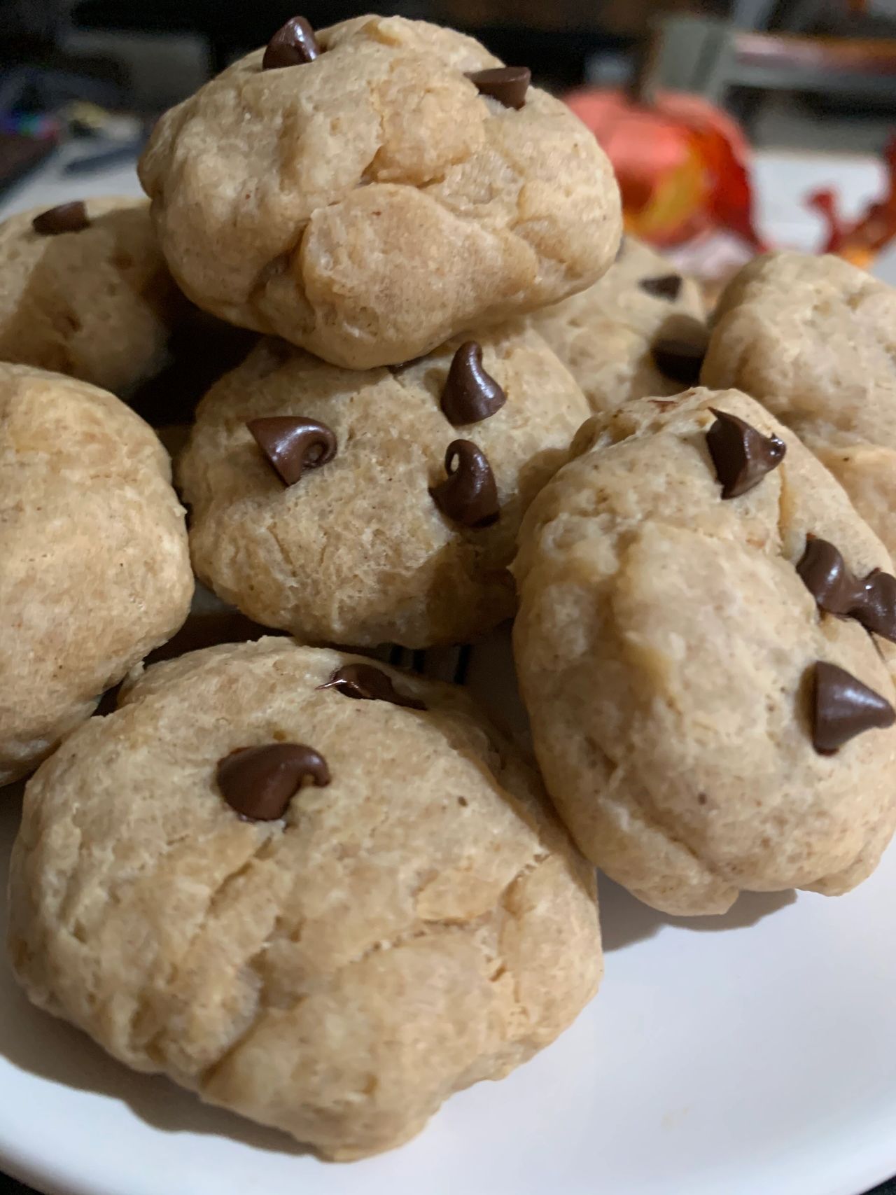 Healthy Mini Chocolate Chip Cookies