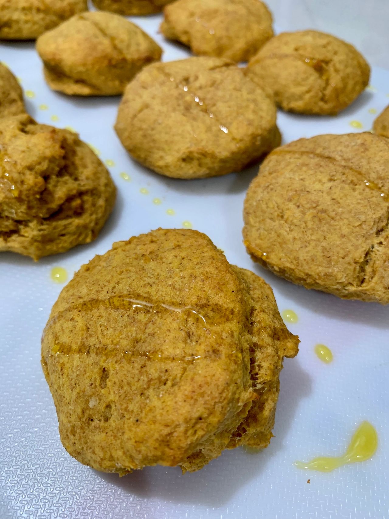 Sweet Potato Honey Biscuits 