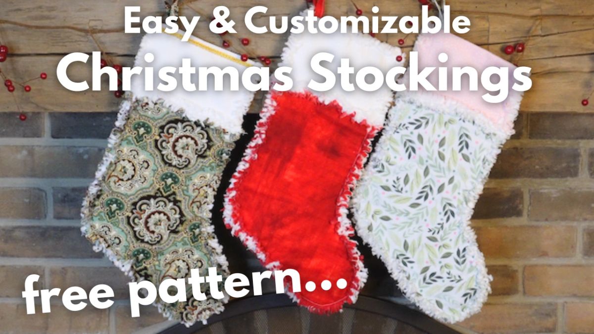 Free Printable Christmas Stocking Pattern