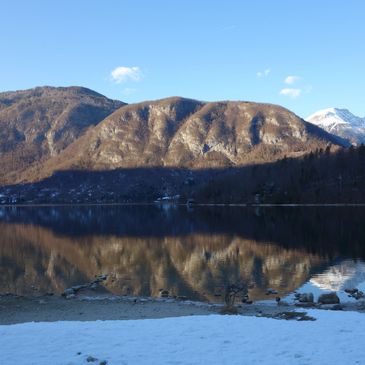 Bohinjsko jezero ledena kopel