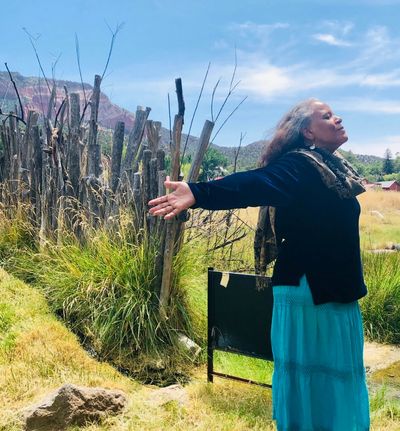  Founder of The Tadini House, PJ Boone-Edgerton Longoni at Bodhi Manda Zen Cetner, Jemez Springs New