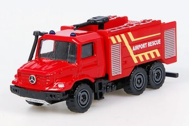 Mercedes Benz Zetros Airport Fire Engine Majorette 297B