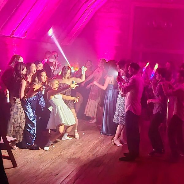 Barn party in full swing!