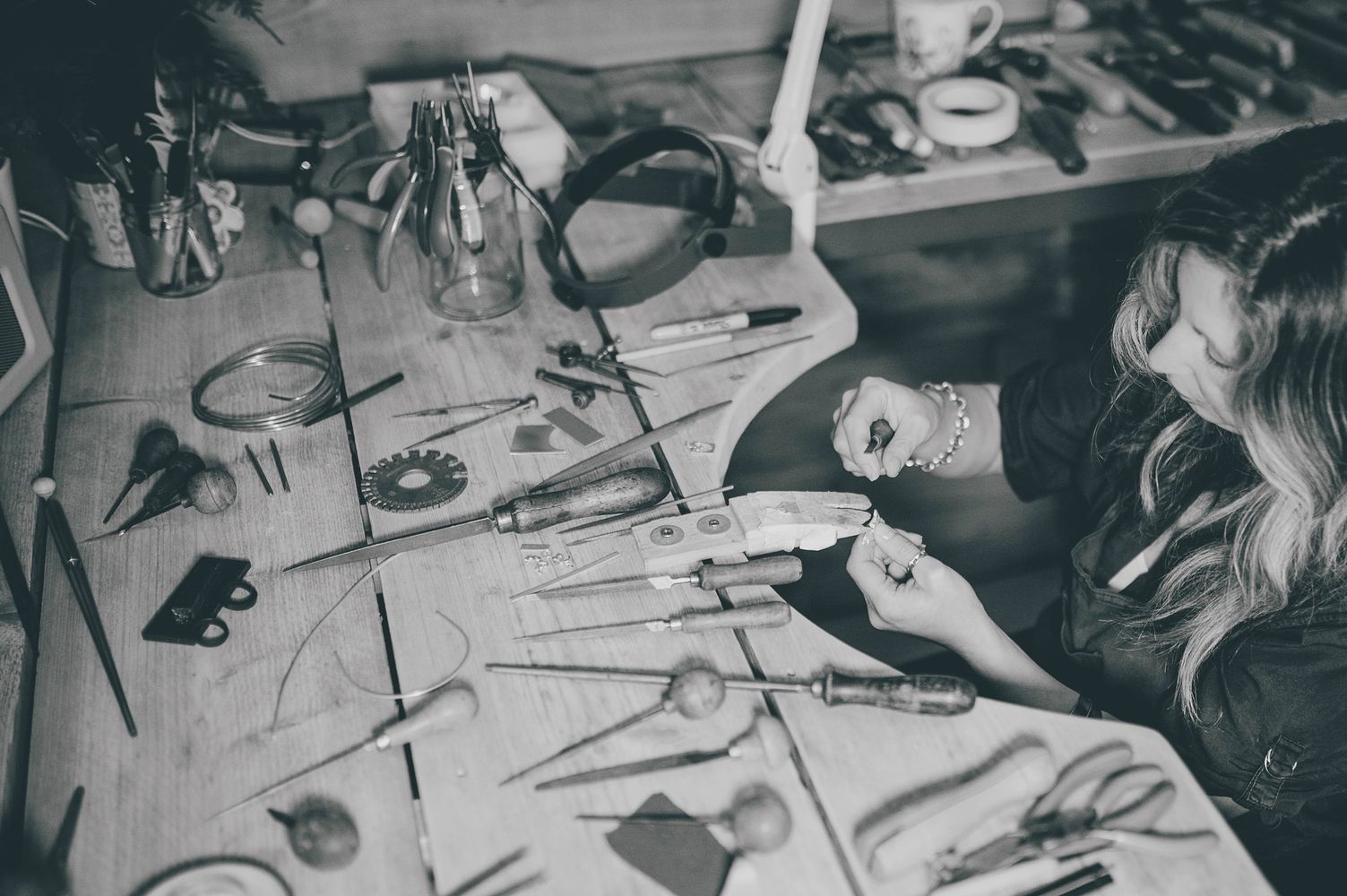 Artisan crafted contemporary studio-jewellery