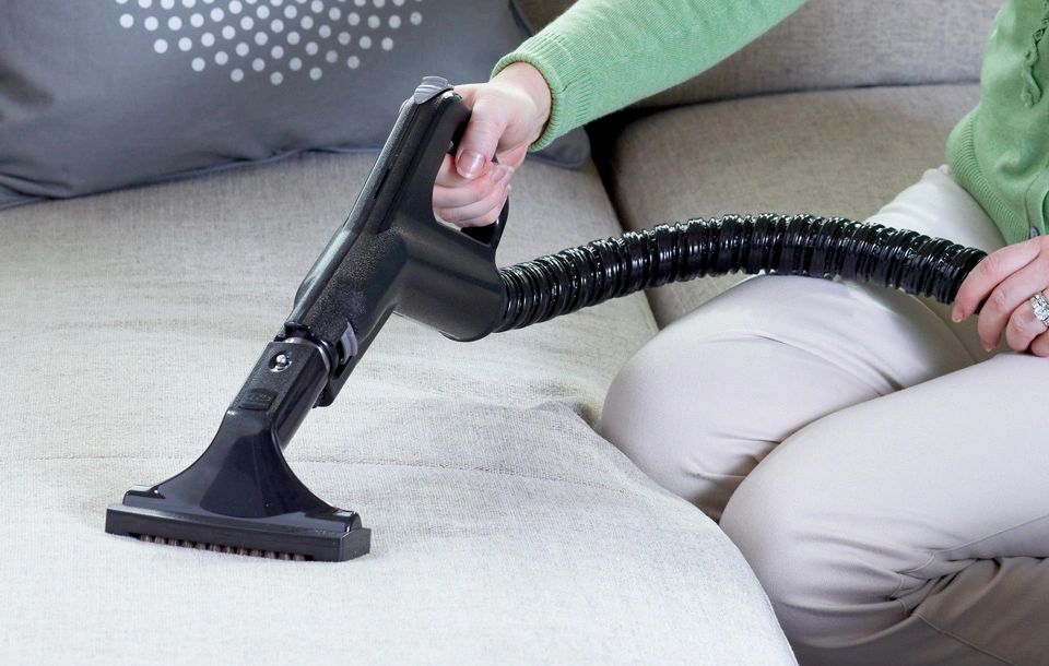 Cleaning Upholstered Furniture using Rainbow