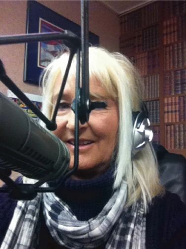 Jamee Rae Pineda on the radio 