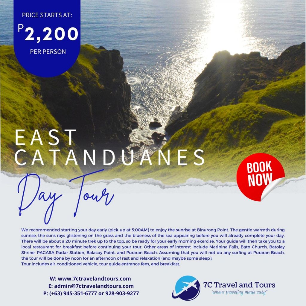 7c Travel and Tours East Catanduanes