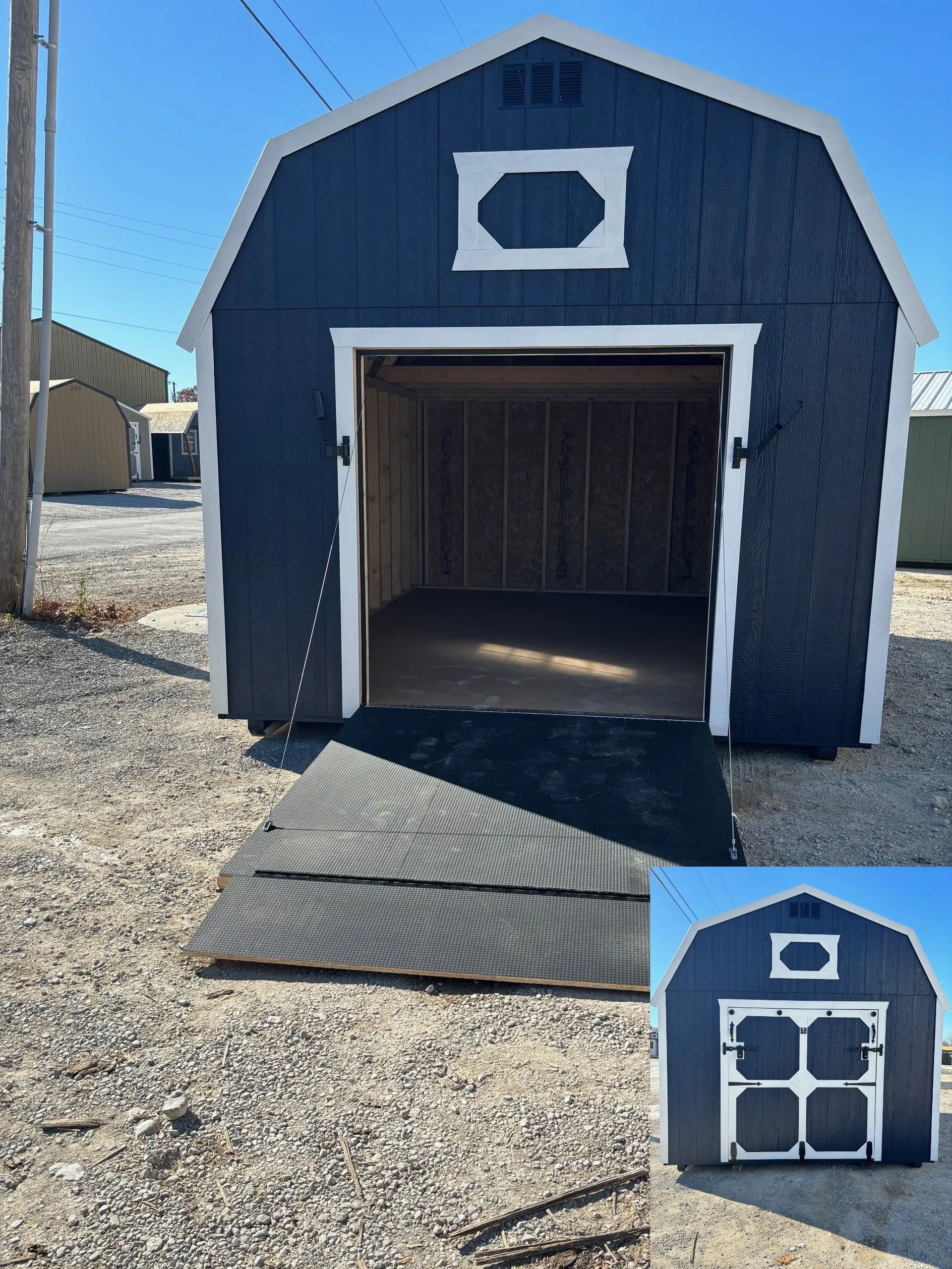 Ramp Sheds by Cardinal-Buildings Inc.