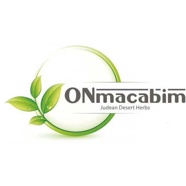 OHmacabim judean desert herbs logo green leaf 