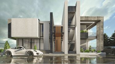 modern villa architecture