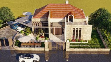 Lebanese mountain house