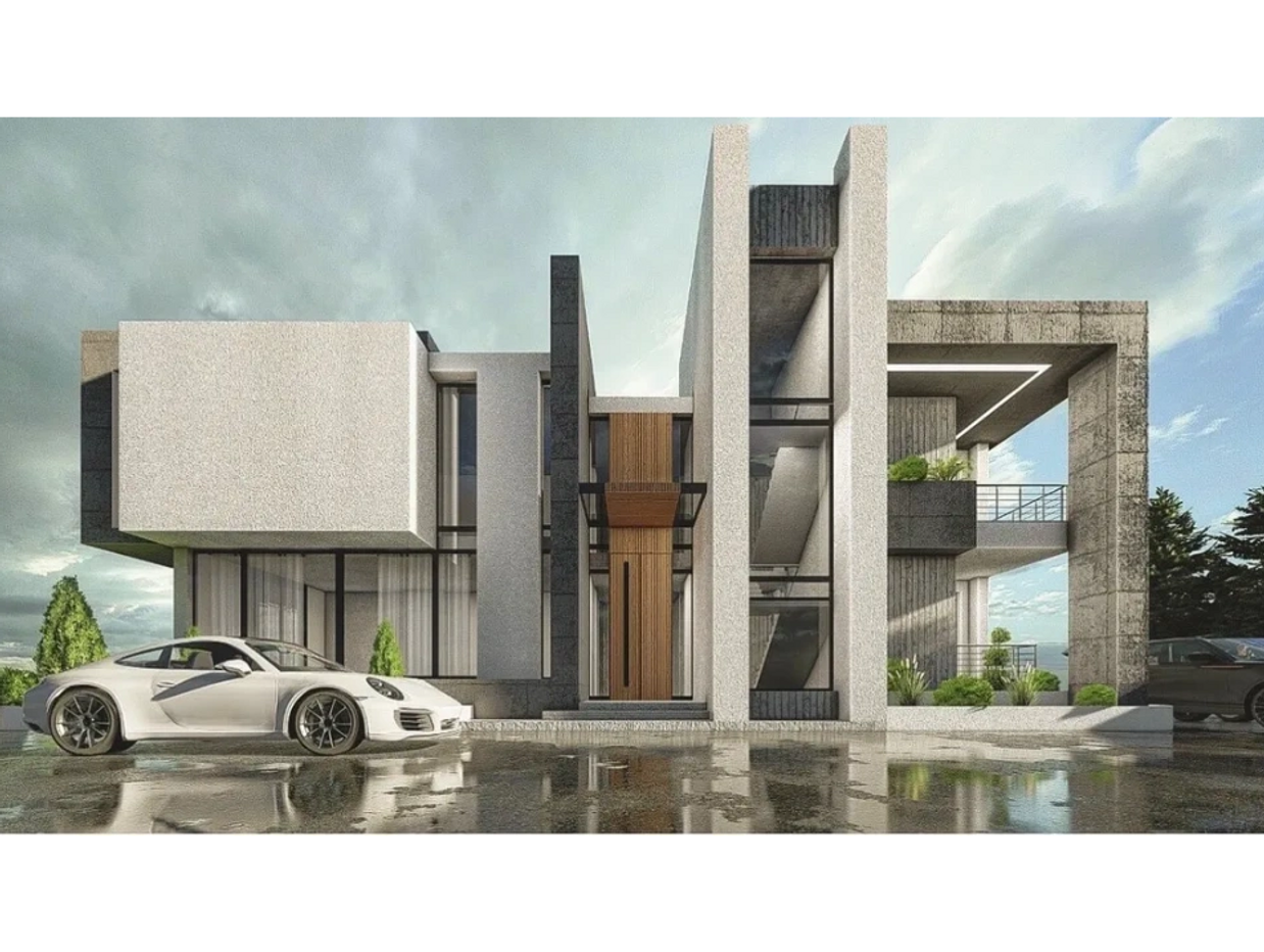 modern villa