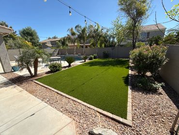 artificial turf, goodyear, grass, turf, pet friendly turf, dog approved, no more yardwork 