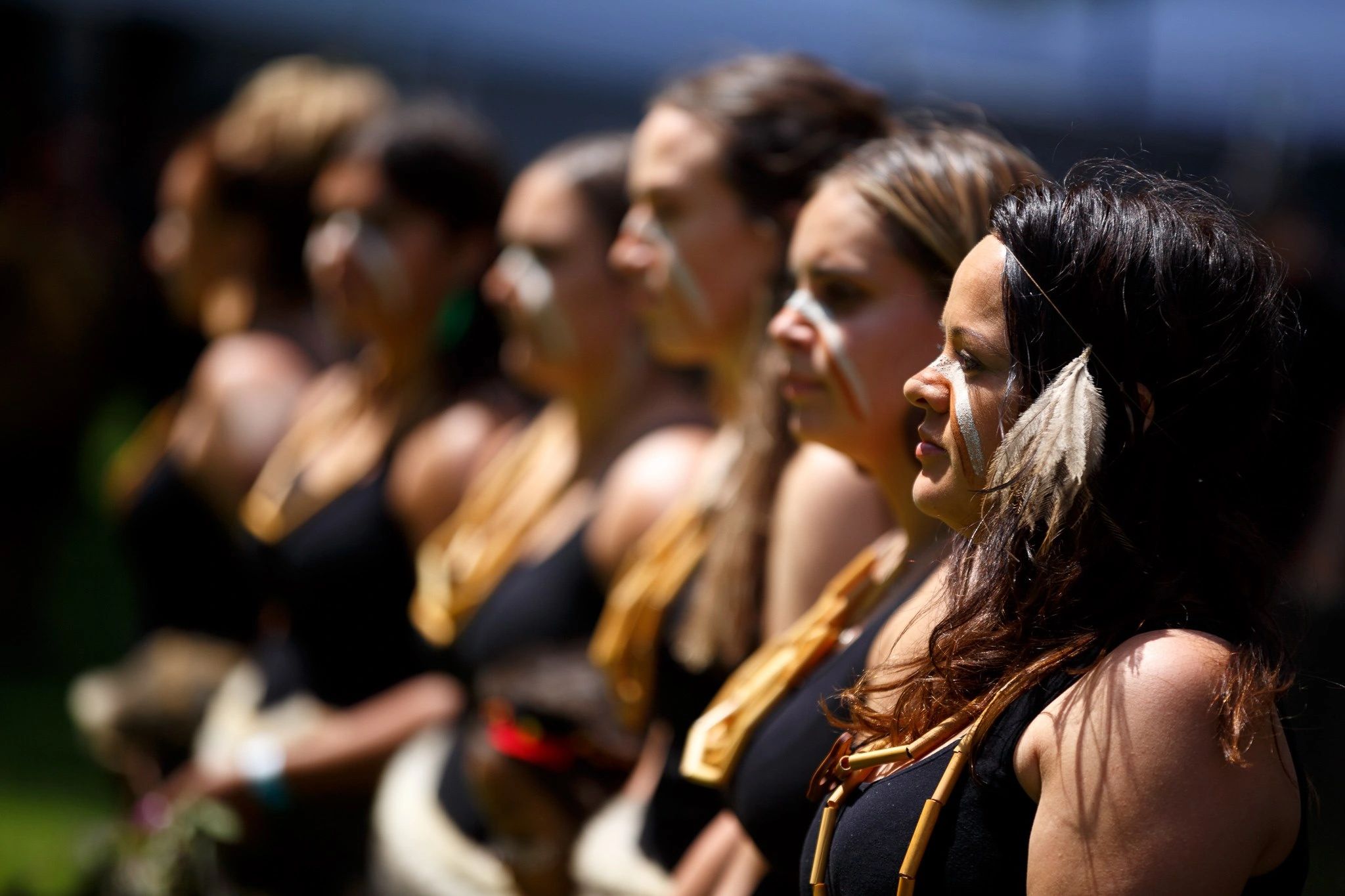 Djirri Djirri dancers.  Photo by James Henry