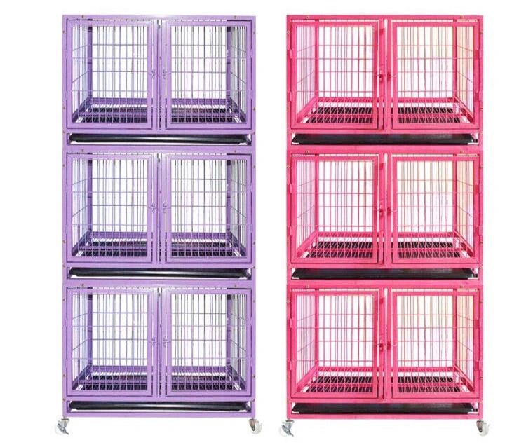 3 Levels VetnPro Multilevel multi-purpose stackable dog cat rabbit pet ...