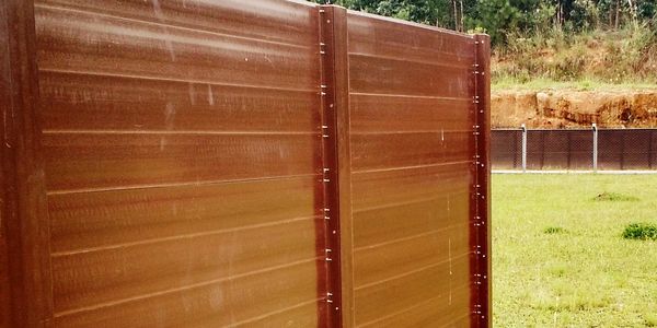 Composite fencing PrairieFence Plastic Fencing Privacy Fencing Sustainable Fencing Estate Fencing