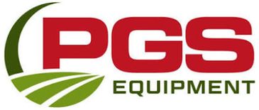 PGS Equipment logo with green and red colors.