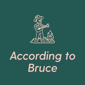 According to Bruce