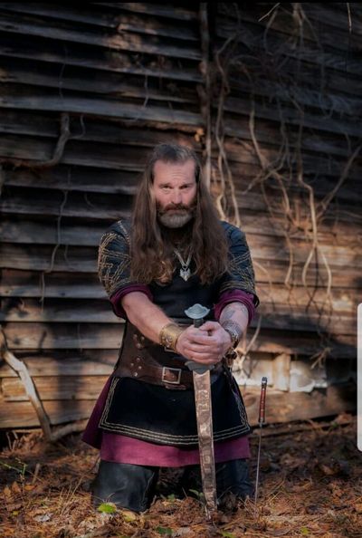 Ivar Viking Costume Cosplay Leather Armor for LARP and 