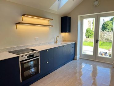 A kitchen restored to a brand new condition by Immaculate Cleaning Wells.