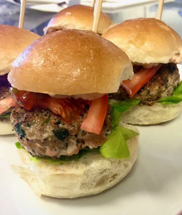 Turkey Burger Sliders