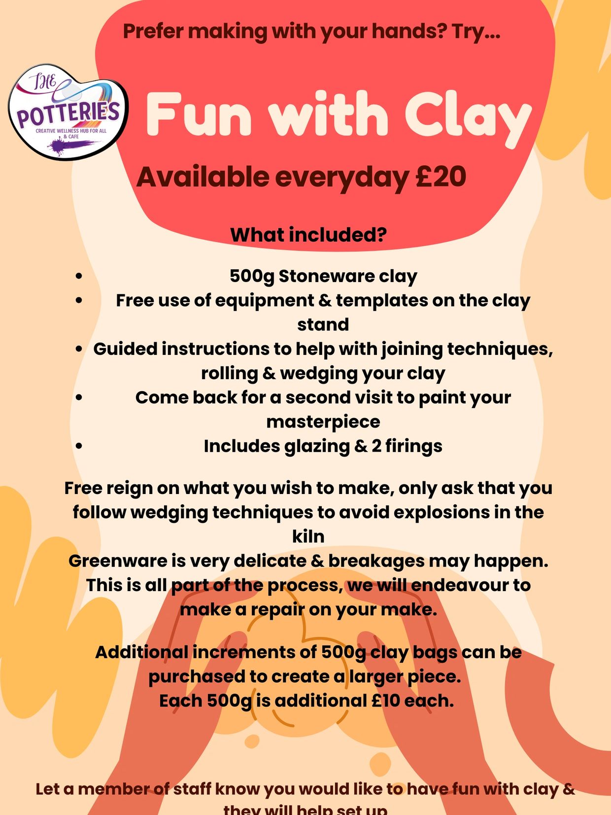 Fun With Clay - Make, create and paint
