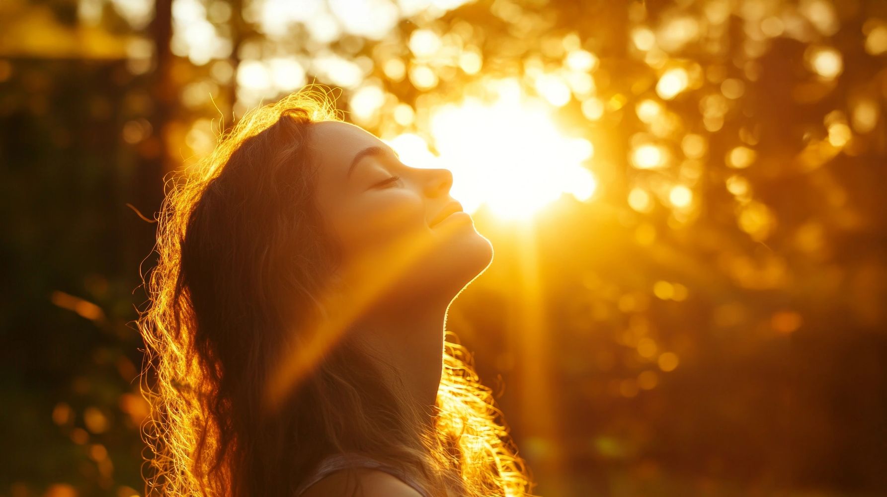 Relaxation and peace after Reiki Session