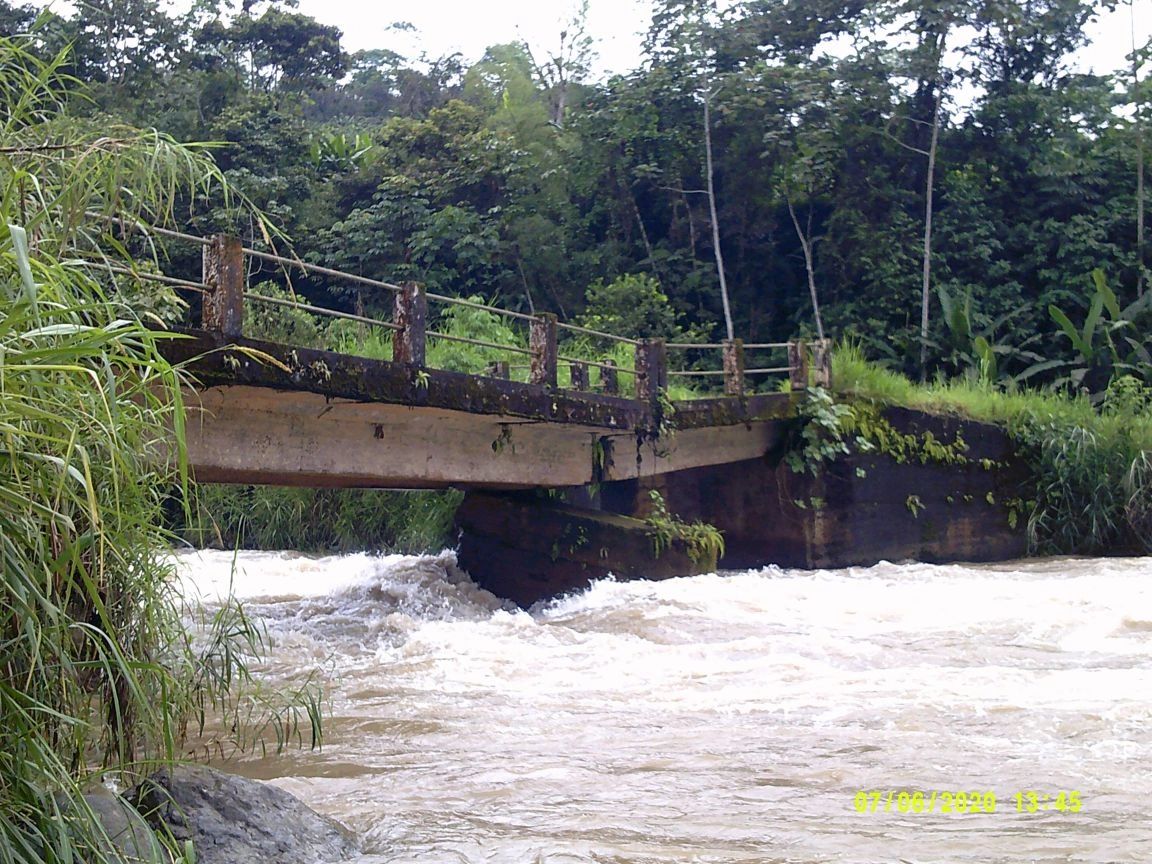 Some of the bridges looked a little sketchy!