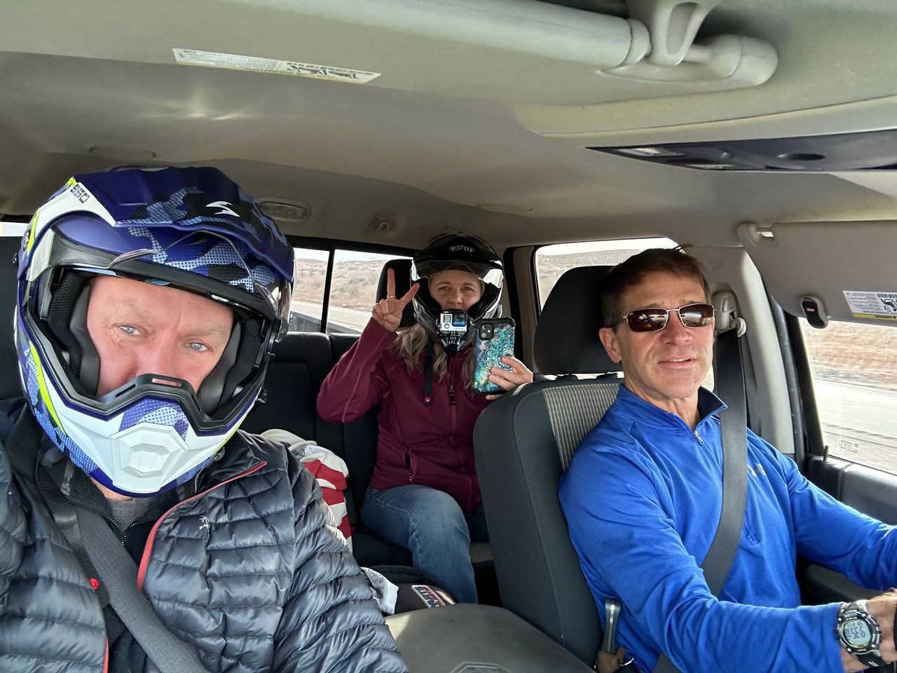 Always wear a helmet! Always wear a helmet!