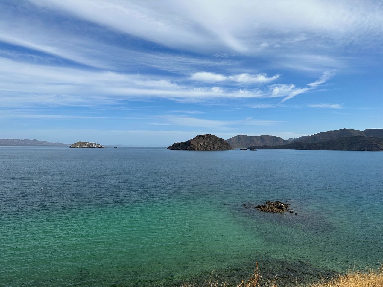 View of Bahia Concepcion from along the highway. View of Bahia Concepcion from along the highway.