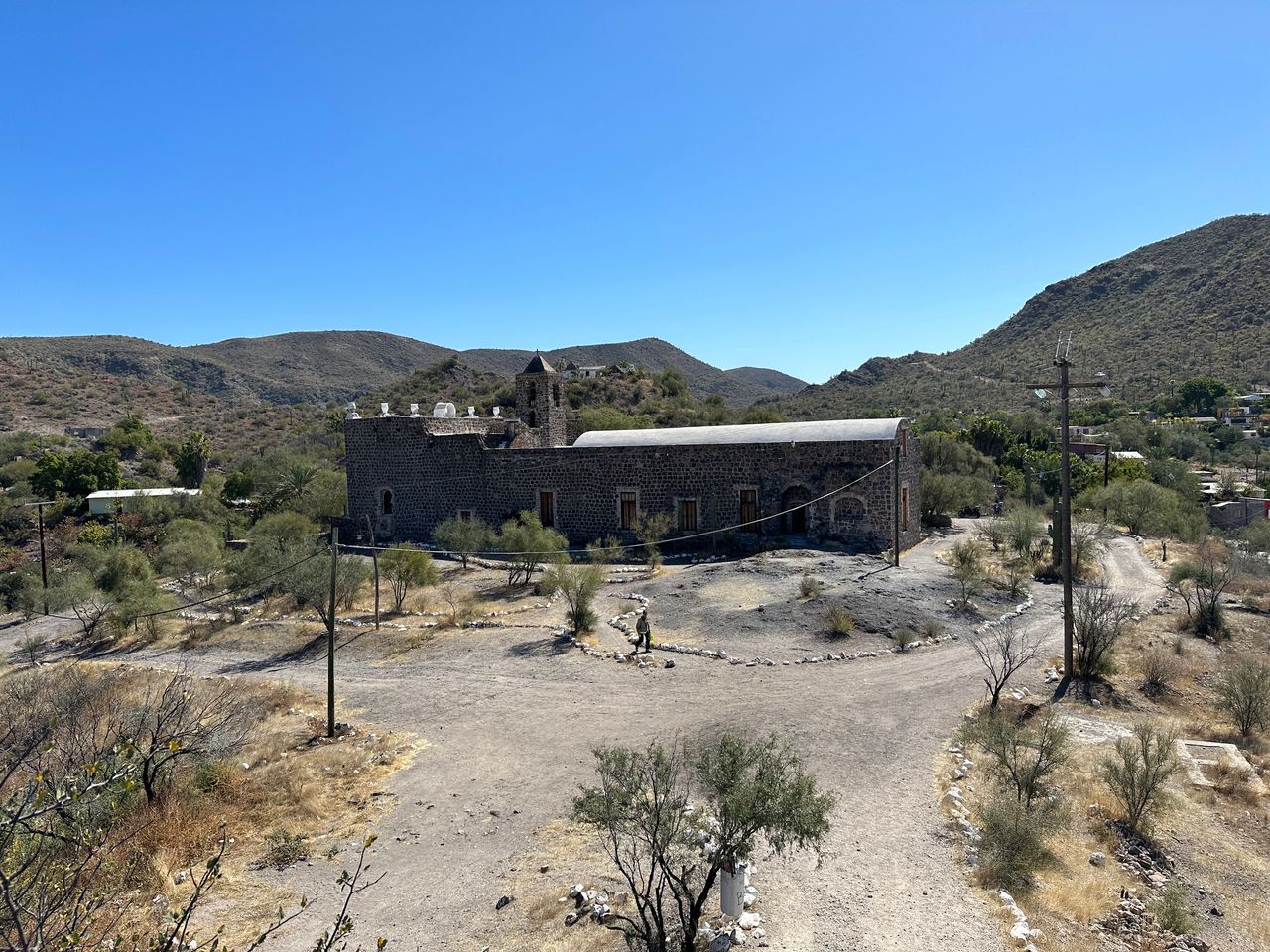 The Mulege Mission (Mission Santa Rosalia de Mulege), founded in 1705. The Mulege Mission (Mission Santa Rosalia de Mulege), founded in 1705.