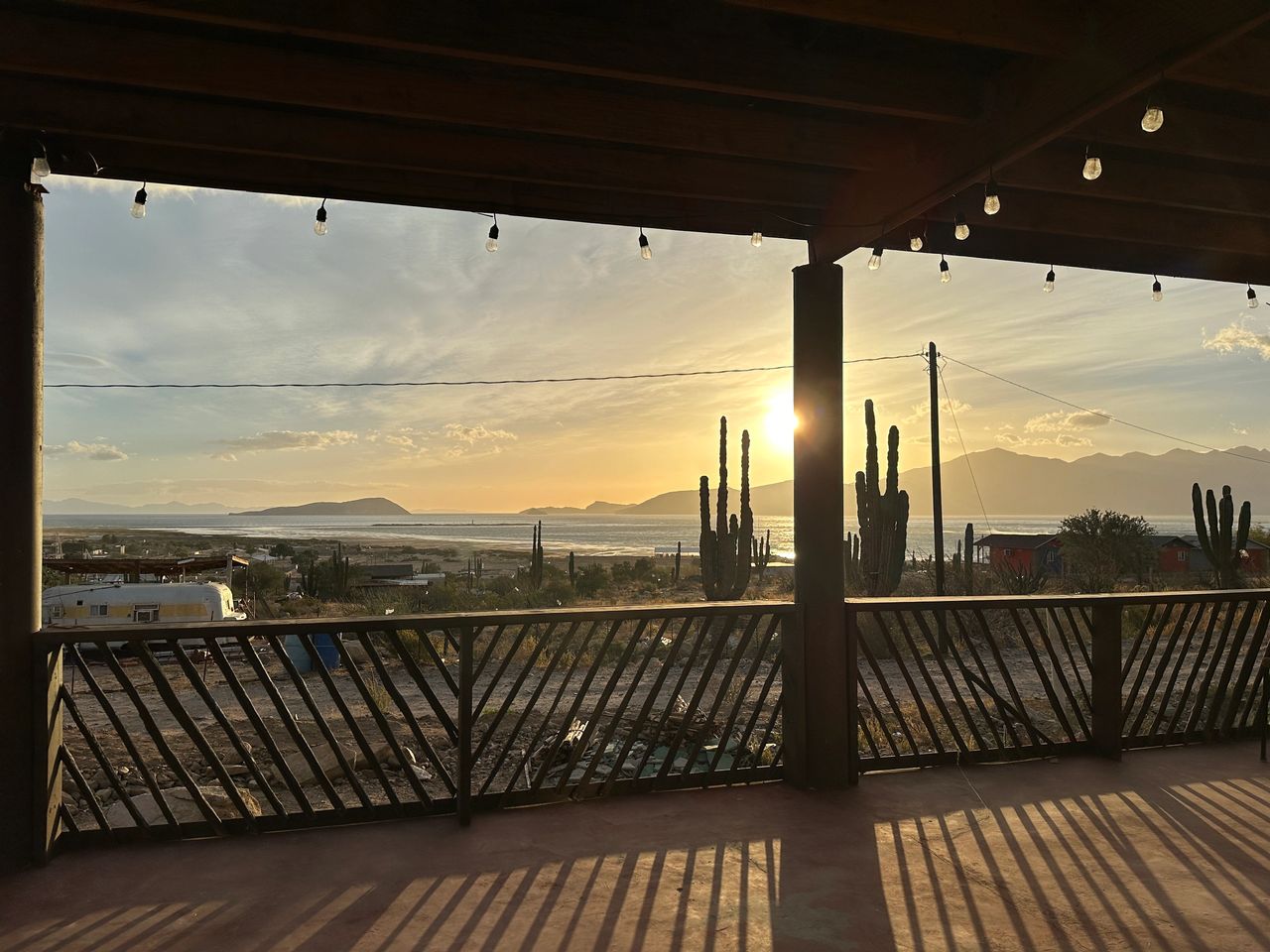 Sunrise at BOLA. Sunrise at BOLA.