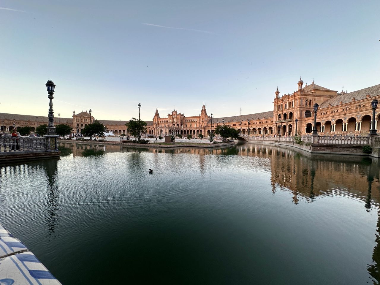 Plaza de Espana in Sevilla