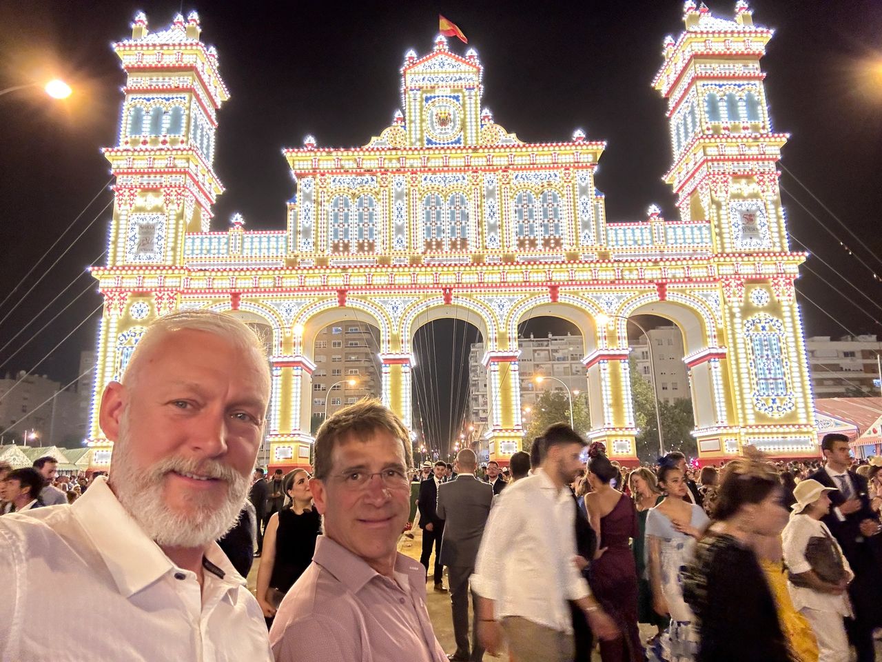 Hanging out at the Feria