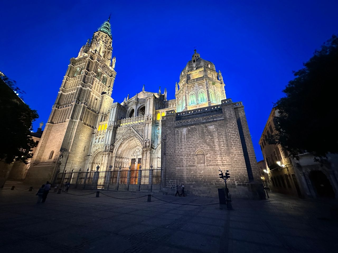 Cathedral at night