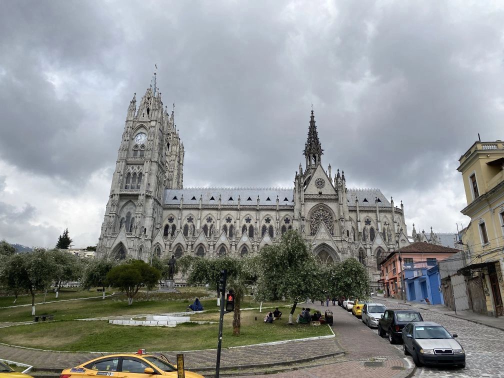 Basilica del Voto Nacional in Quito