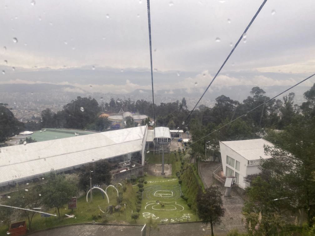 Gondola ride in Quito