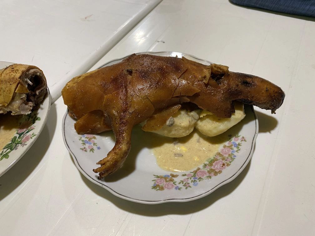 Local cuisine in Tulcan included "cuy" aka guineapig