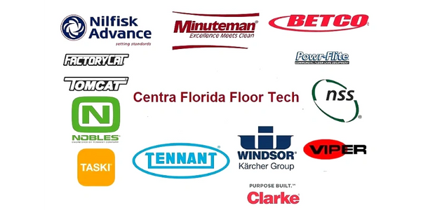 We service all major floor machine brands
