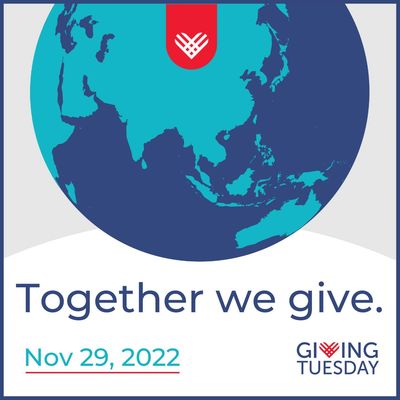 Giving Tuesday 2022 encourages global unity in generosity.
