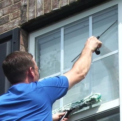 Professional technicians with years of experience clean windows thoroughly and safely.