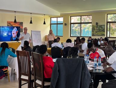 Kenya, Africa - Training leaders on mental wellness, trauma, and stress. 