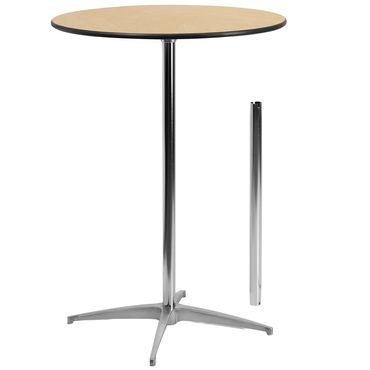 30" Cocktail Table
Adjustable Height 30" tall or 42" tall