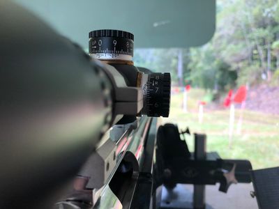 Rifle range rifle scope 