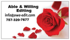   Able & Willing Editing in Atlanta, GA