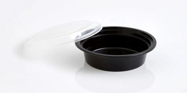 16oz Rectangular PP Container with Lid (150pcs)