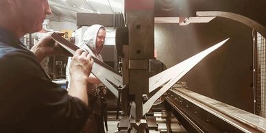Press brake folding 